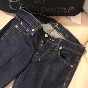 Gently worn dojo denim